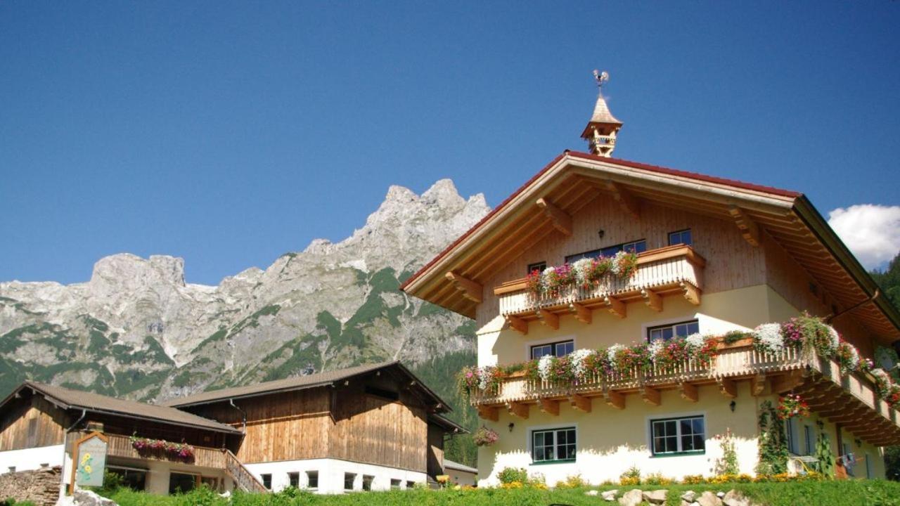 Отель Bio Bauernhof Vorderoberlehen Верфенвенг Экстерьер фото
